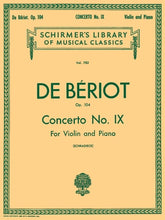 Beriot Concerto No 9 in A minor Opus 104