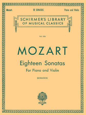 Mozart 18 Sonatas