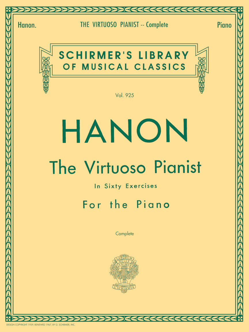 Hanon Virtuoso Pianist in 60 Exercises - Complete