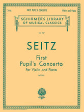Seitz Pupil's Concerto No. 1 in D Violin and Piano