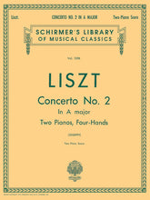 Liszt Concerto No. 2 in A Piano Duet