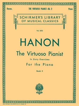 Hanon Virtuoso Pianist in 60 Exercises - Book 2