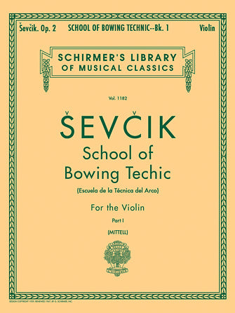 Sevcik School of Bowing Technics, Op. 2 - Book 1