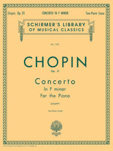 Chopin Concerto No. 2 in F Minor, Op. 21