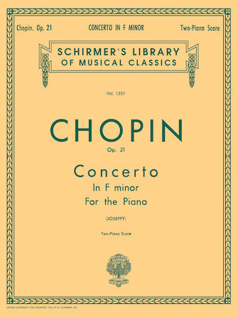Chopin Concerto No. 2 in F Minor, Op. 21
