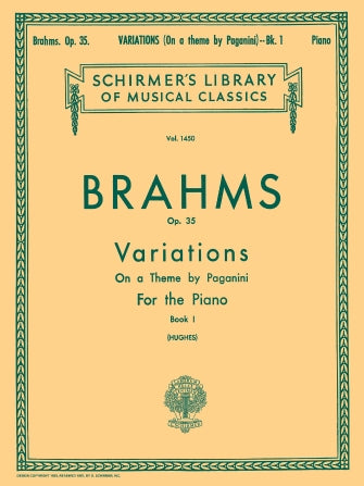 Variations on a Theme by Paganini, Op. 35 - Book 1