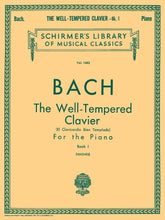 Bach Well Tempered Clavier  Book 1