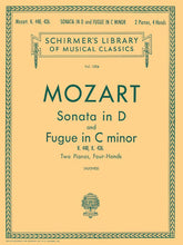 Mozart Sonata in D (K.448); Fugue in C Minor (K.426)