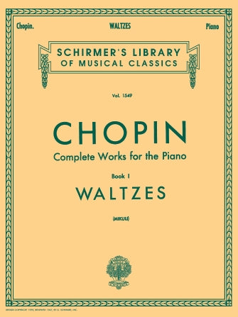 Chopin Complete Works Piano I, Waltzes