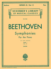 Beethoven Symphonies - Book 1 Piano Solo