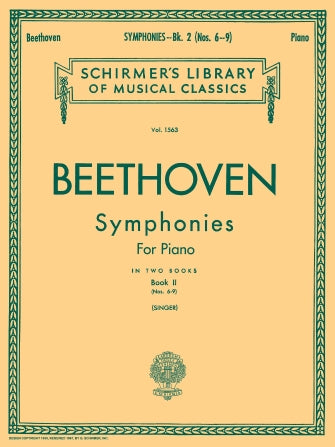 Beethoven Symphonies - Book 2 Piano Solo