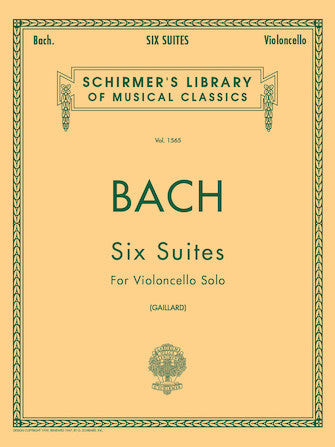 Bach 6 Suites Cello