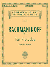 Rachmaninoff 10 Preludes, Op. 23 Piano Solo