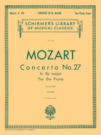 Mozart Concerto No. 27 in Bb, K.595