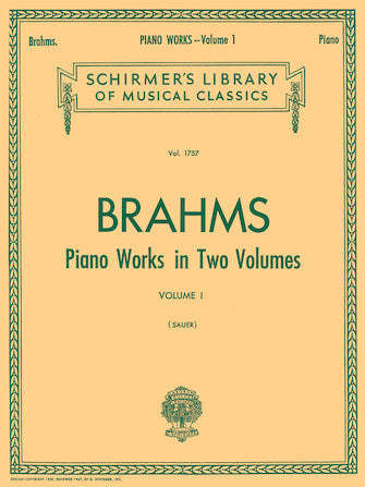 Piano Works - Volume 1 O/P