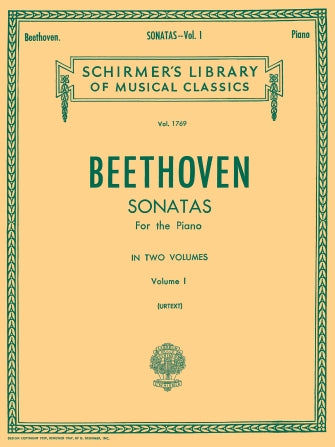 Beethoven Sonatas - Volume 1 (Urtext Edition)