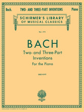 Bach Inventions, Two- and Three-Part Piano Solo