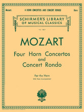 Mozart Four Horn Concertos and Concert Rondo