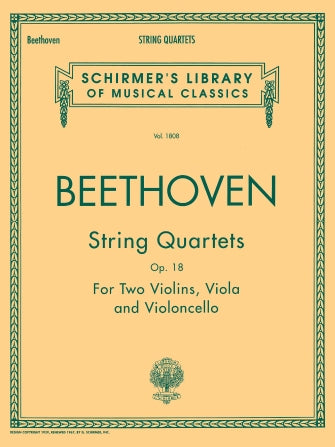 Beethoven String Quartets, Op. 18