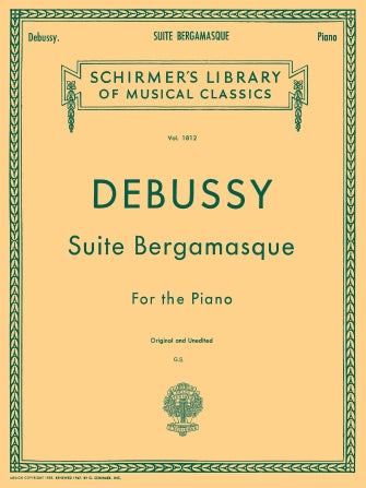 Debussy Suite Bergamasque Piano Solo