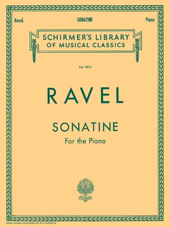 Ravel: Sonatine Piano Solo