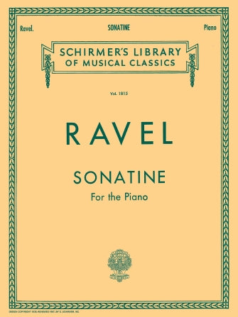 Ravel Sonatine Piano Solo