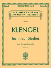 Klengel - Technical Studies for the Violoncello, Volume 1