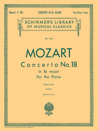 Mozart Piano Concerto No. 18 in Bb, K.456