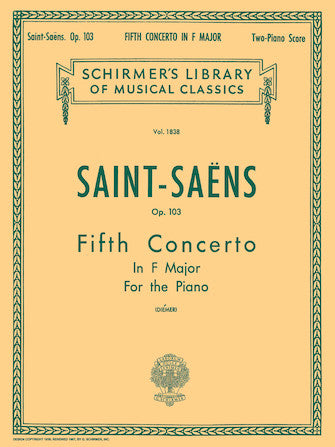 Saint-Saens Concerto No. 5 in F, Op. 103