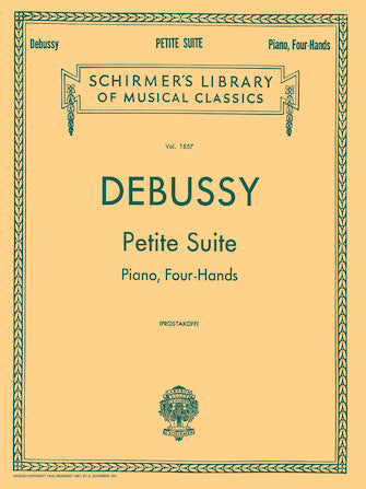Debussy Petite Suite Piano Duet