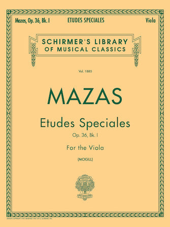 Mazas Etudes Speciales, Op. 36 - Book 1