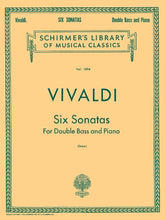 Vivaldi Six Sonatas Double Bass and Piano