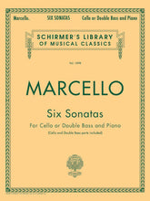Marcello Six Sonatas for Cello or Bass