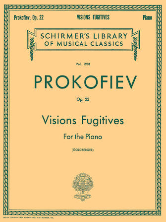 Prokofiev Visions Fugitives, Op. 22