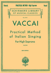 Vaccai Practical Method of Italian Singing High Soprano