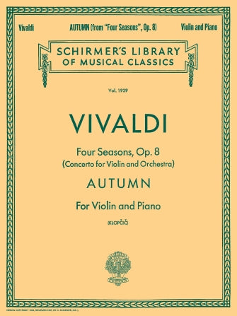 Vivaldi 'Autumn' (from The Four Seasons Opus 8)