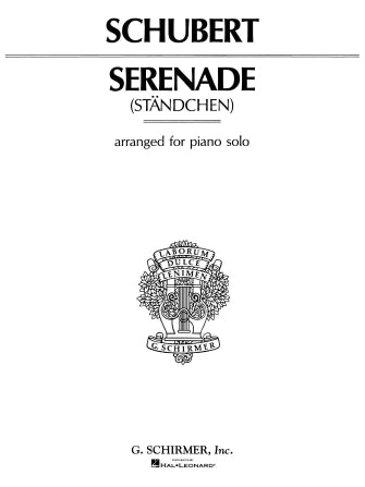 Schubert Ständchen (Serenade) Piano Solo