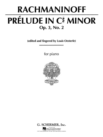 Rachmaninoff Prelude in C# Minor, Op. 3, No. 2