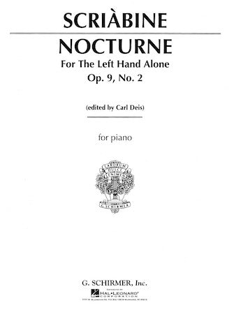 Scriabin: Nocturne for the Left Hand
