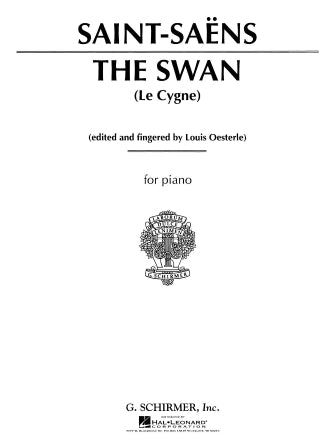 Saint-Saens Le Cygne (The Swan) - Piano Solo