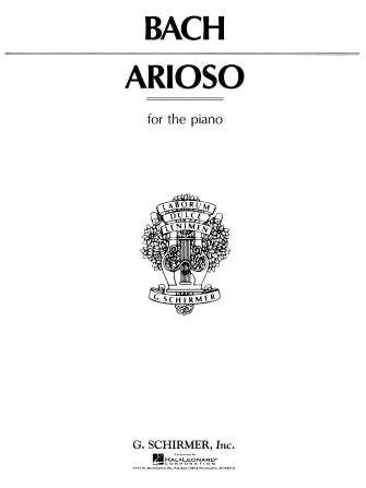 Bach Arioso Piano Solo