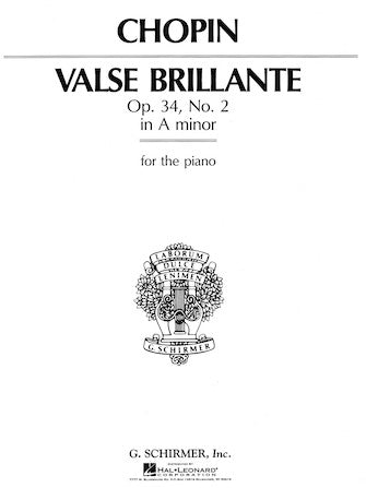 Waltz, Op. 34, No. 2 in A Minor (Valse Brilliante)