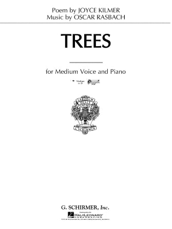 Rasbach Trees for  Medium Voice