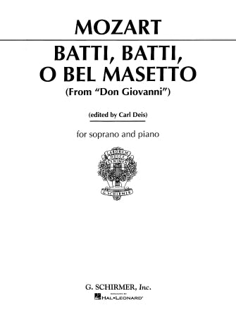 Batti, batti (from Don Giovanni)