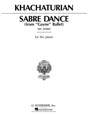 Khachaturian Sabre Dance Piano Solo