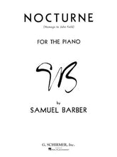 Barber Nocturne Op. 33 - Homage to John Fields