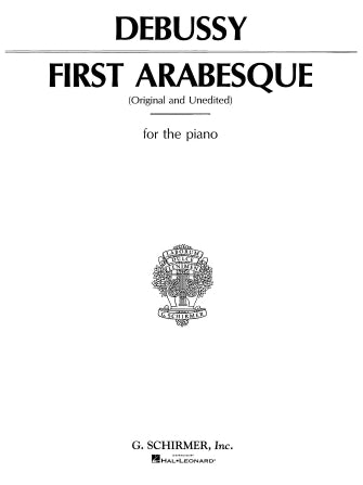 Debussy Arabesque No. 1