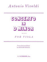 Vivaldi Concerto in D Minor, Op. 3, No. 6