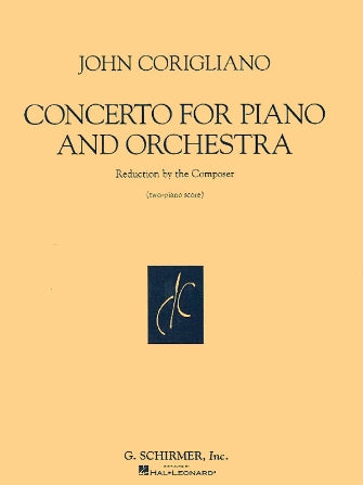 Corigliano Piano Concerto Piano Duet