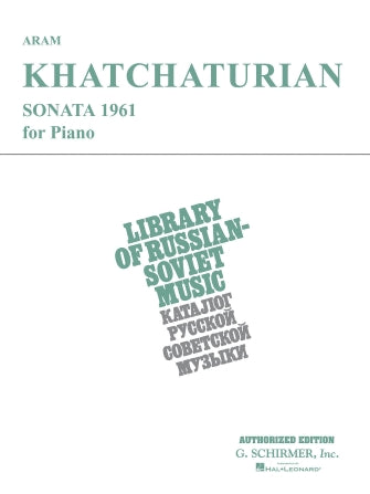 Khachaturian Sonata (1961) Piano Solo